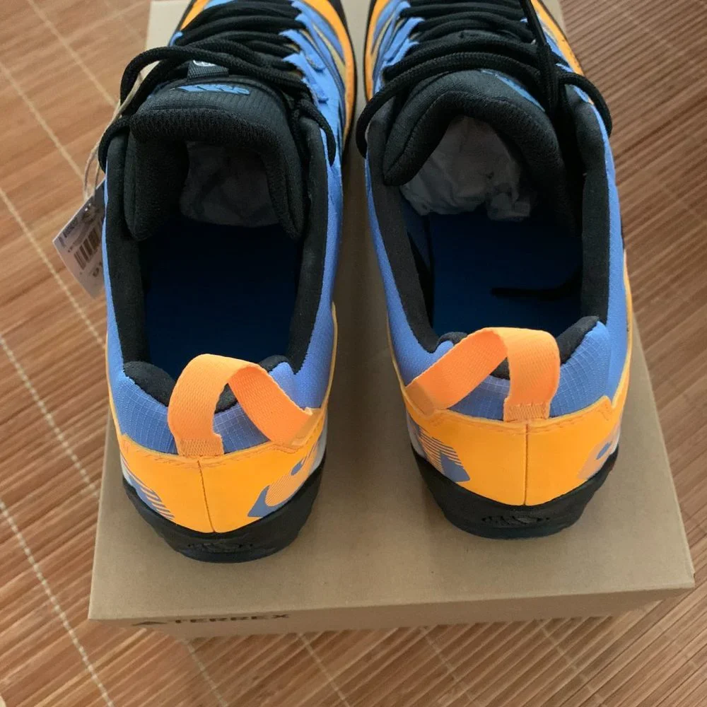 adidas Terrex Men’s Blue and Orange Trail Boots